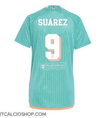 Inter Miami Luis Suarez #9 Terza Maglia Femmina 2024-25 Manica Corta